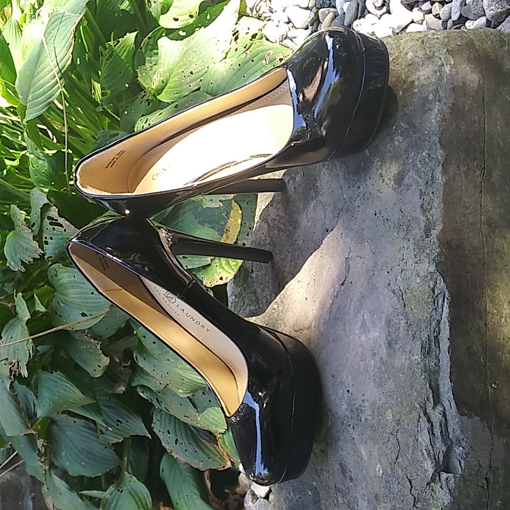 NEW Chinese Laundry Patent Platform Pump
